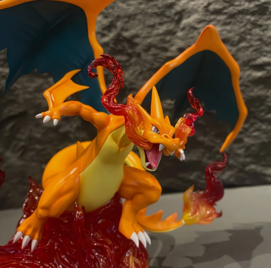 Mega Charizard Y -Blast Burn Ver. | Battle Aura Series | Pokemon