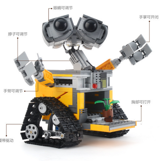 Wall E MOC