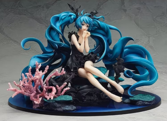 Aqua Queen Miku Diorama