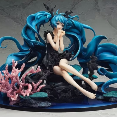 Aqua Queen Miku Diorama