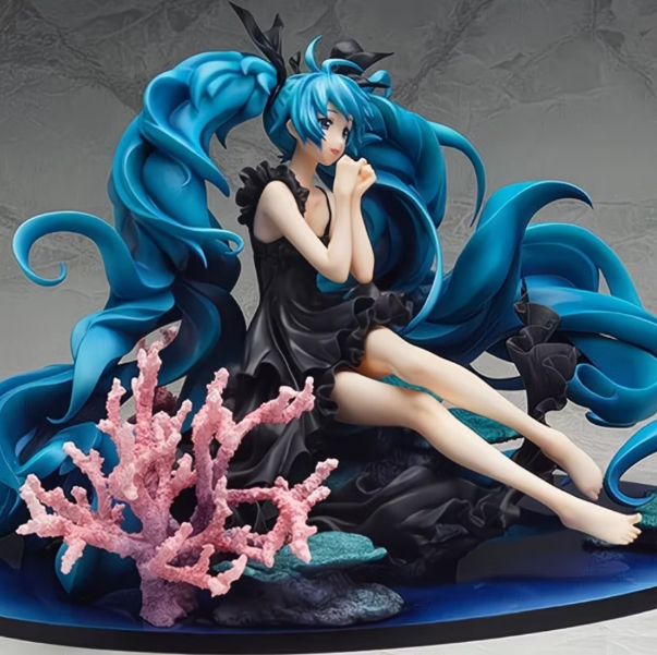 Aqua Queen Miku Diorama