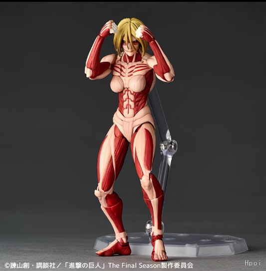 Annie Leonhart Titan | Revoltech Yamaguchi Rep | Attack On Titan