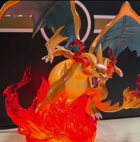 Mega Charizard Y -Blast Burn Ver. | Battle Aura Series | Pokemon