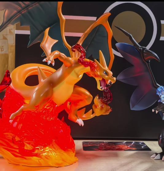 Mega Charizard Y -Blast Burn Ver. | Battle Aura Series | Pokemon