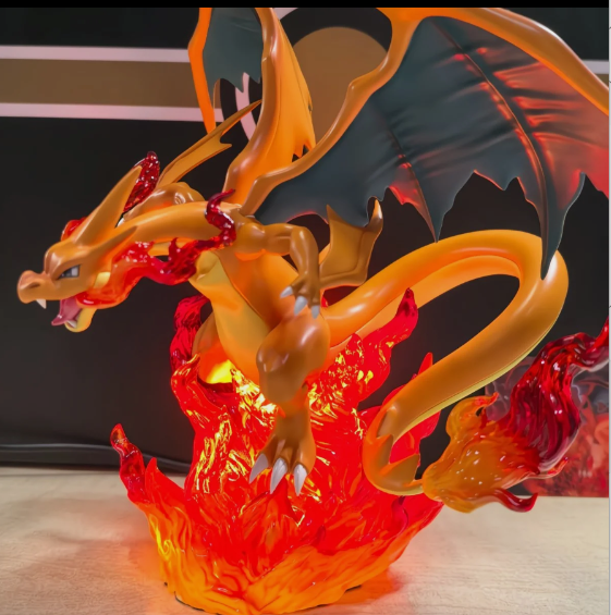 Mega Charizard Y -Blast Burn Ver. | Battle Aura Series | Pokemon