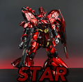 Kawaii Katta RG Sazabi [Shiny Red] | Star | 1/144