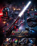 Star Wars Style RGB Lightsaber with Sound FX – Heavy Metal Cosplay Saber