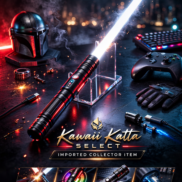 Star Wars Style RGB Lightsaber with Sound FX – Heavy Metal Cosplay Saber