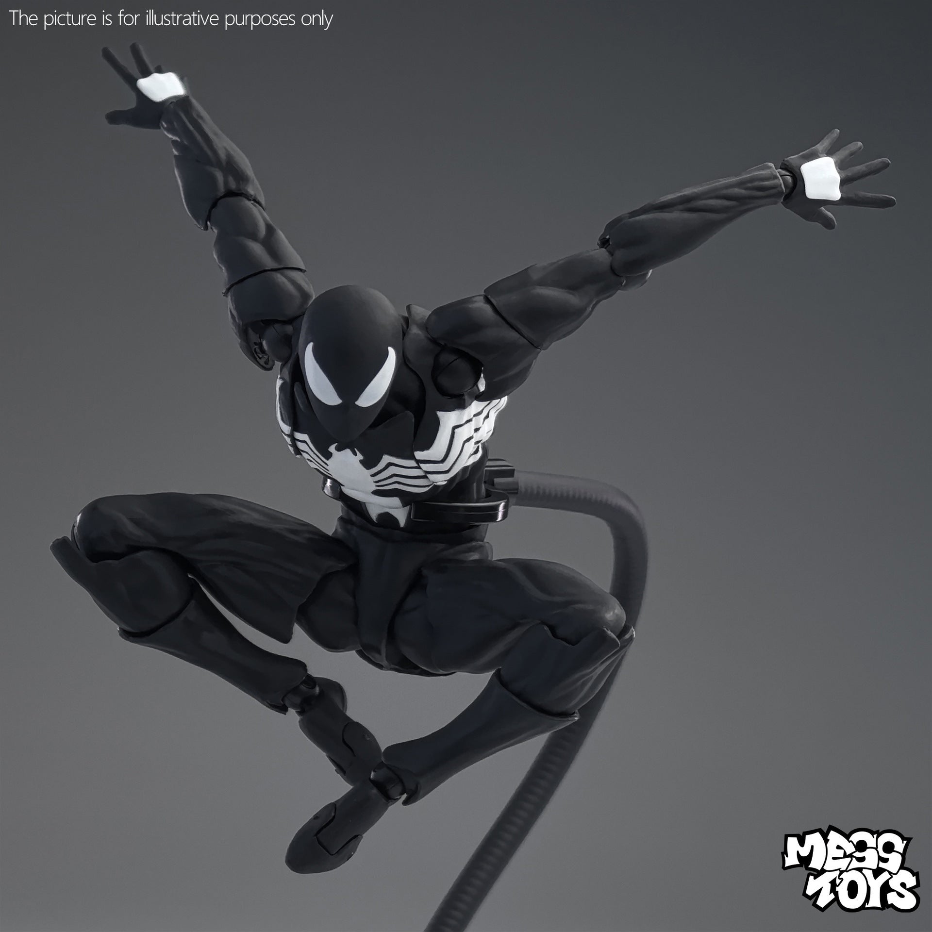 Mess Toys Symbiote Spider Man | Marvel