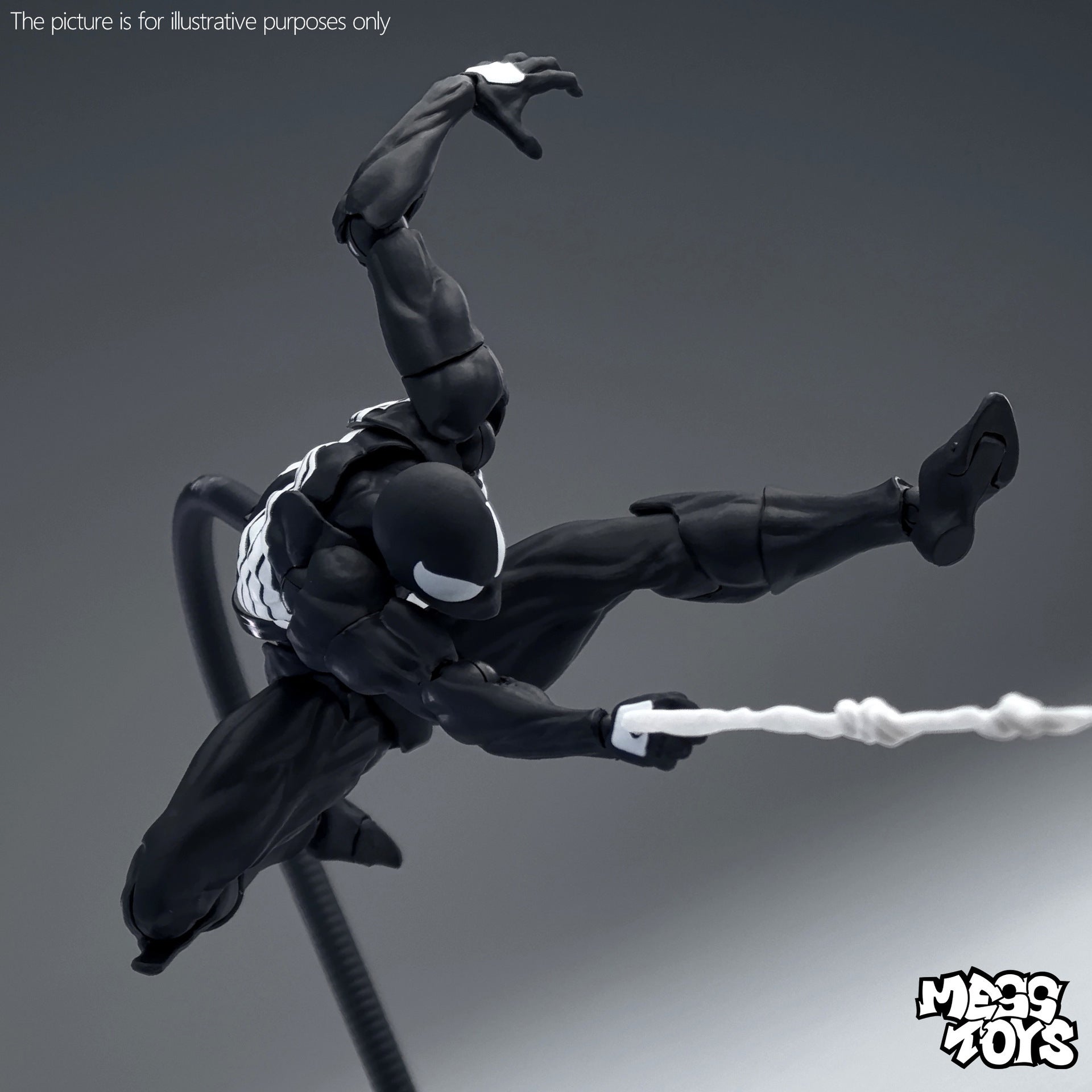 Mess Toys Symbiote Spider Man | Marvel