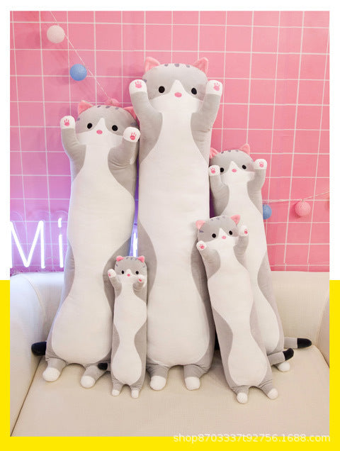 Stretchy Chonky Cat Plush Pillow Standing Ver. | Kawaii Collection