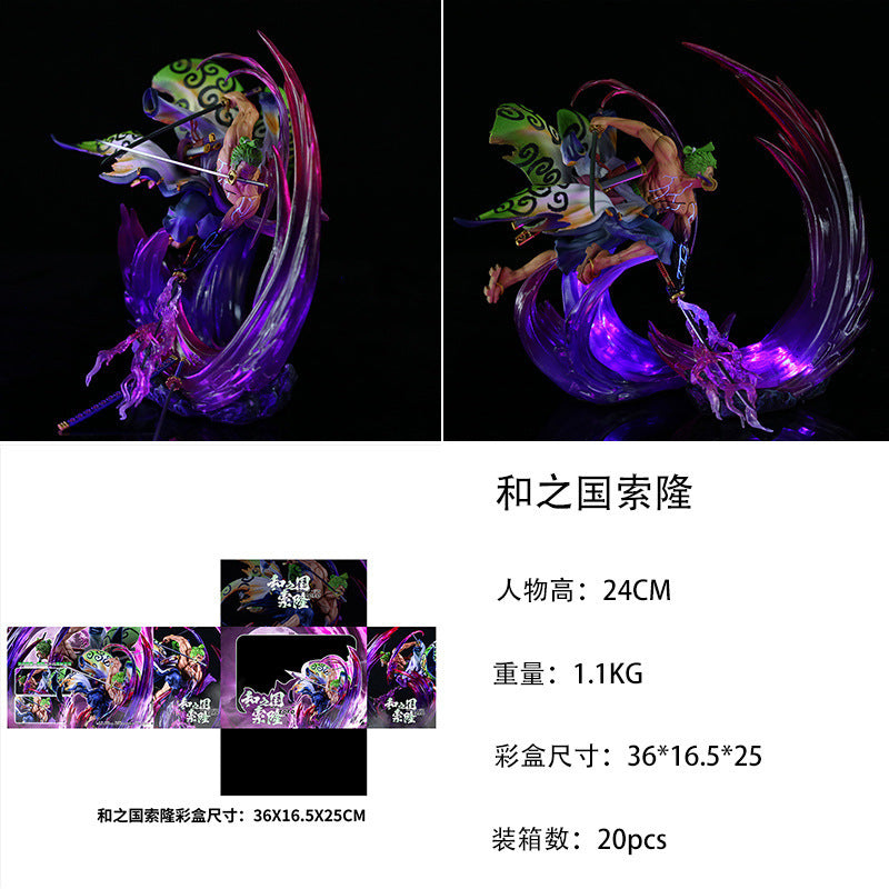 Roronoa Zoro Hiryū Kaen Attack | One Piece