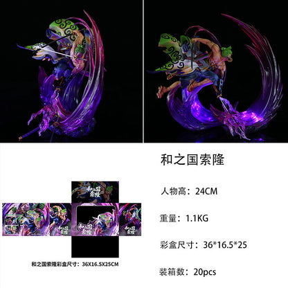 Roronoa Zoro Hiryū Kaen Attack | One Piece