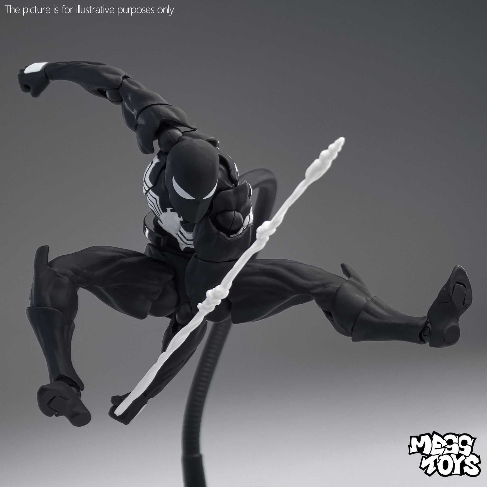 Mess Toys Symbiote Spider Man | Marvel