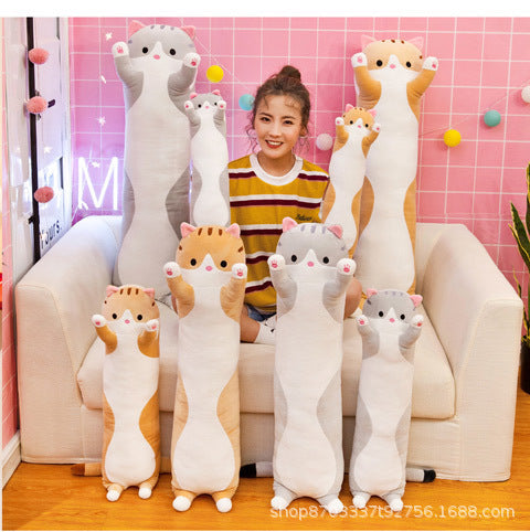 Stretchy Chonky Cat Plush Pillow Standing Ver. | Kawaii Collection