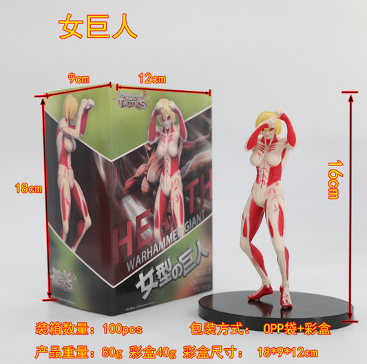 Armored Muscular Titan Rampage Form | Attack On Titan