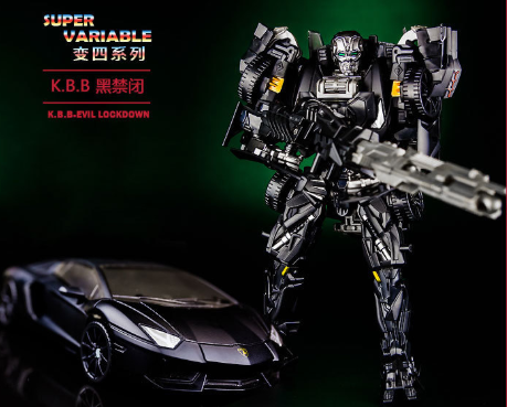 Kubian Bao Lockdown Transformer Action Figure Ver. | Transformers