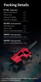 PT-AB Wash-Free Airbrush | DSPIAE | Tool