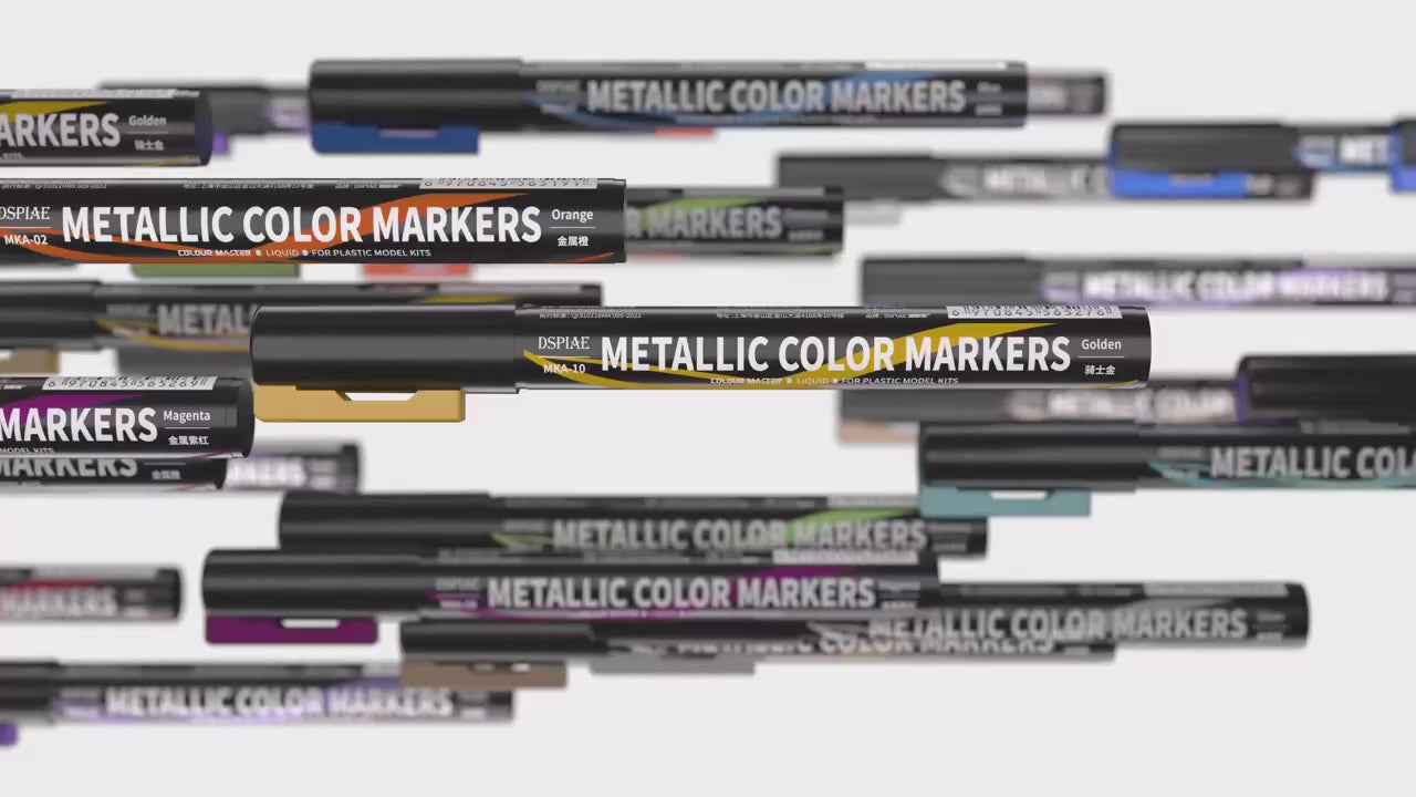 MKA Super Metallic Color Markers | DSPIAE | Tool