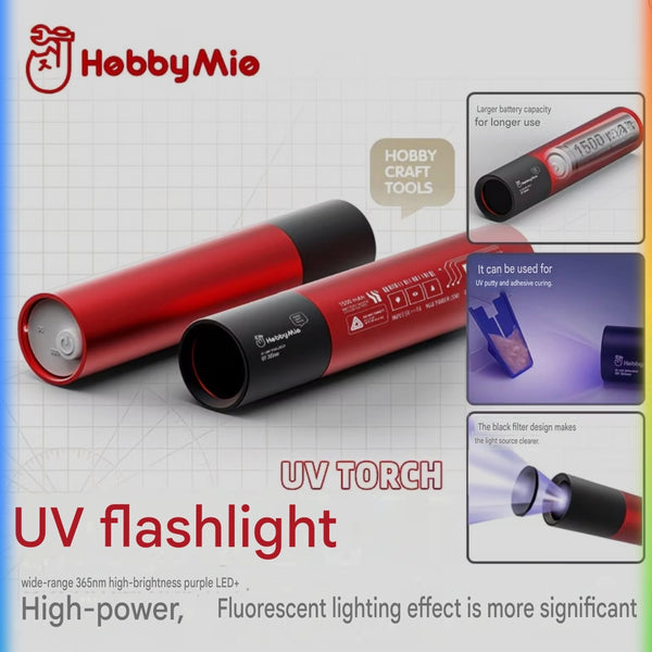 UV Torch 365nm wavelength | Hobby Mio