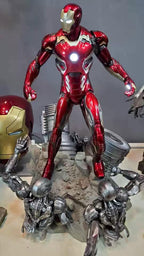 Iron Man MK 50. Statue - Ultron Finisher {With Lights} (1/4th Scale) | Marvel Cinematic Universe