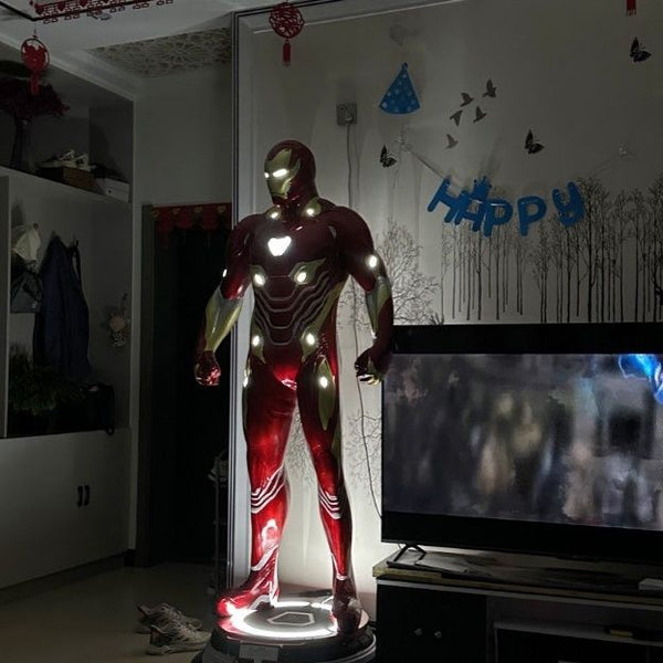 1:1 Life Size Iron Man MK 50. Statue {With Lights} (210Cm) | Marvel Cinematic Universe