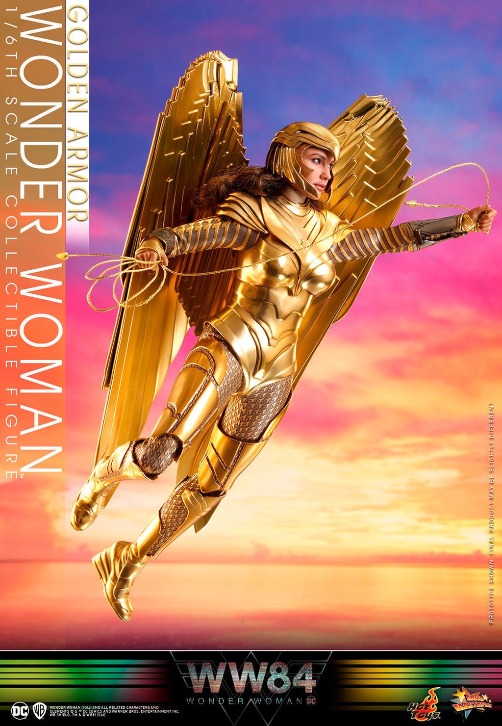 Golden Armor Wonder Woman Deluxe (MMS577) | Hot Toys | Sixth Scale | DC