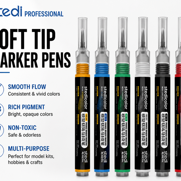 Soft Tip Brush Markers | Stedi| Tool