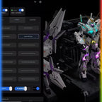 2201B Mythical Beast Unicorn with Wireless Bluetooth LED Light Set (Third Batch / Fully Repaired Equipment) | ShenShou / Mythical Beast Model | 1/100