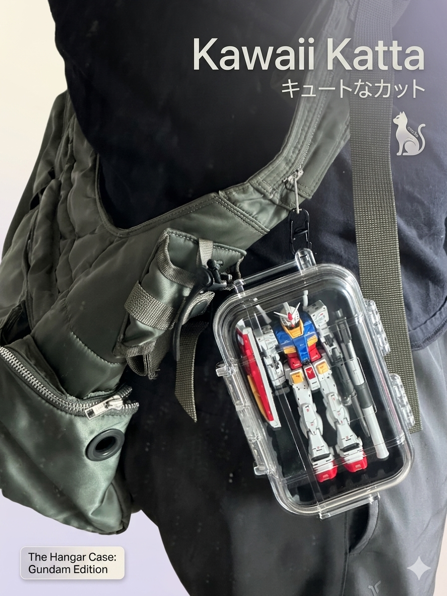 Ultimate Gundam Hangar Case: Pro Figure Display & Carry Box by Kawaii Katta