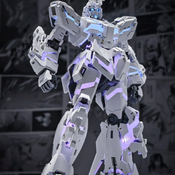 2201B Mythical Beast Unicorn with Wireless Bluetooth LED Light Set (Third Batch / Fully Repaired Equipment) | ShenShou / Mythical Beast Model | 1/100