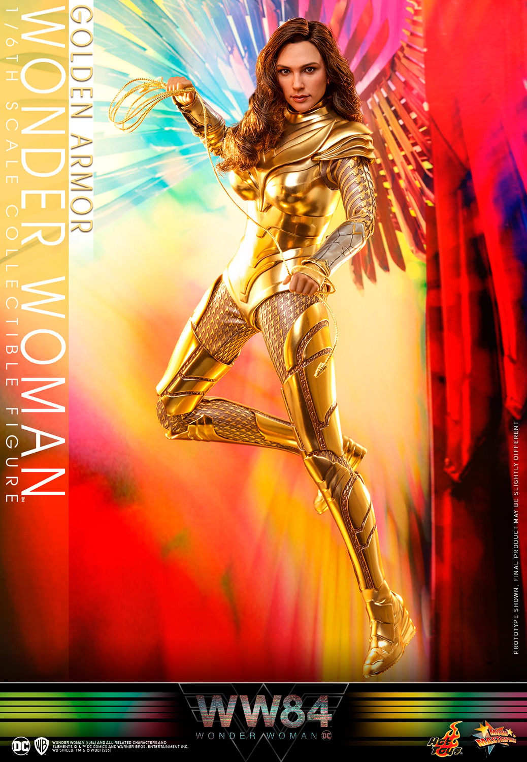 Golden Armor Wonder Woman Deluxe (MMS577) | Hot Toys | Sixth Scale | DC