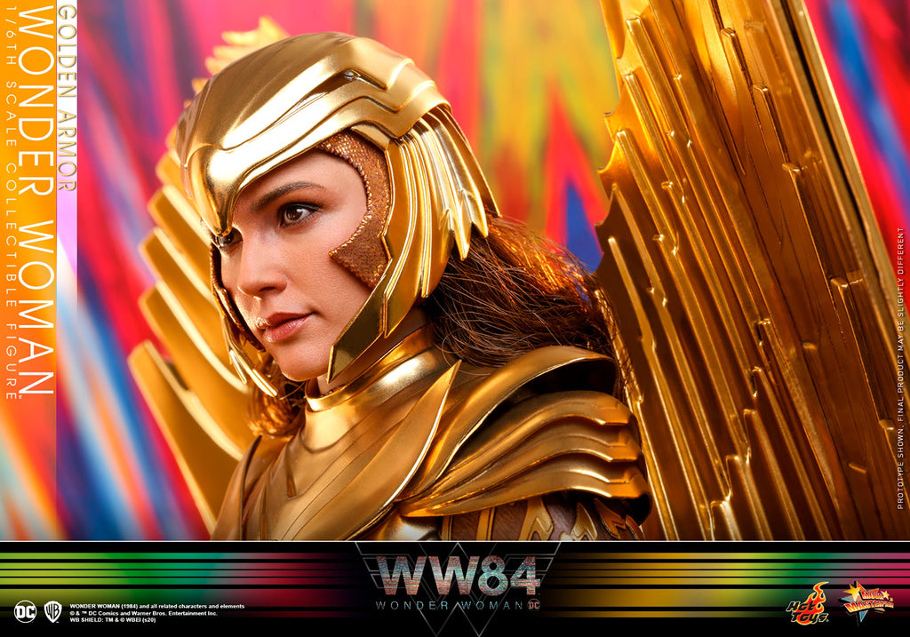 Golden Armor Wonder Woman Deluxe (MMS577) | Hot Toys | Sixth Scale | DC
