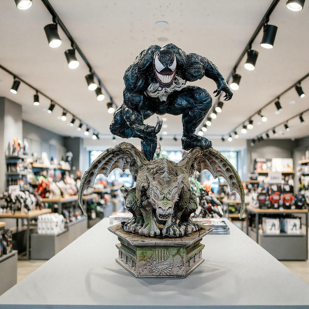 Mcfarlane Style Venom Statue (70Cm) | Kawaii Katta Resin Collection | Marvel Comics