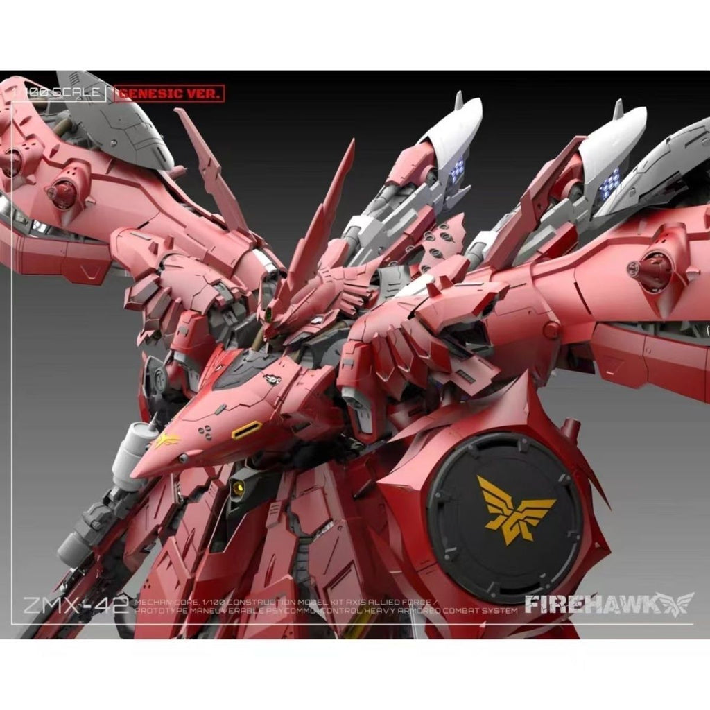 Mechanicore ZMX-42 Firehawk (MEC10 Original Classic Red) | 1/100 Scale Model Kit