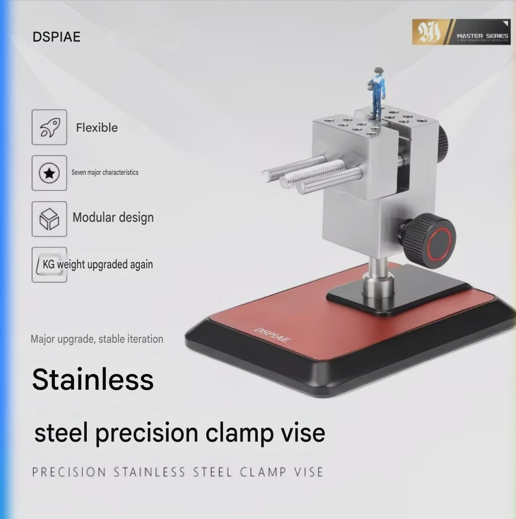 AT-TVAB Precision Stainless Steel Clamp Vise | Dsipae
