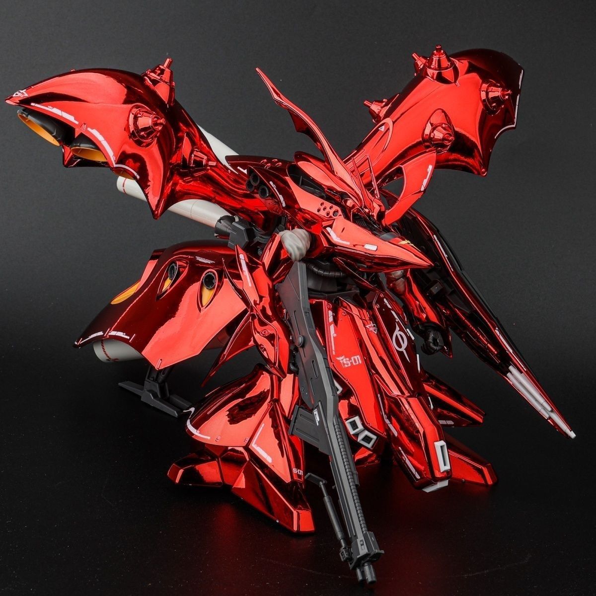 HG MSN-04II Nightingale [Shiny Electroplated Red] | Star | 1/144 (Copy)